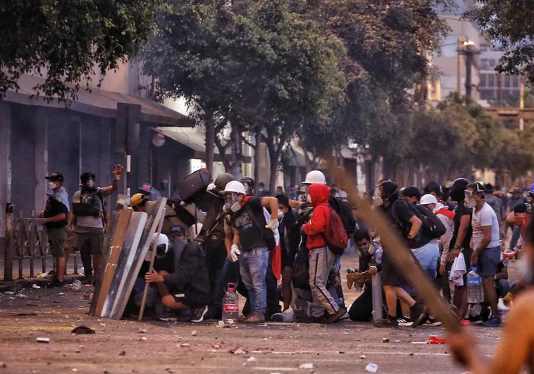 Las protestas contra el Gobierno de Boluarte dejan un muerto en Lima y varios heridos
