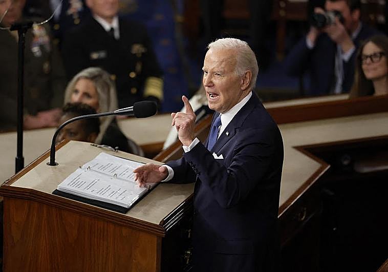 Joe Biden exhibe fortaleza de cara a la reelección en 2024: «Acabemos el trabajo»