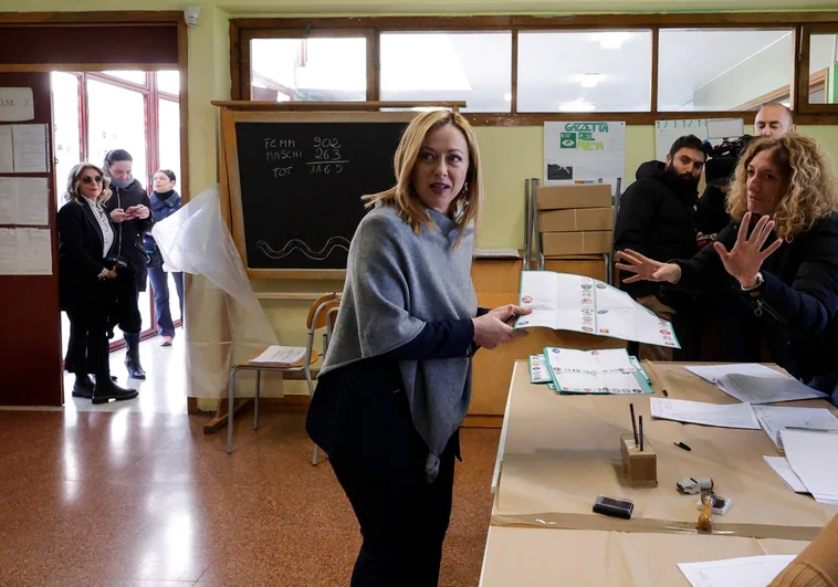 Giorgia Meloni plantea unas elecciones regionales como un plebiscito sobre su gestión