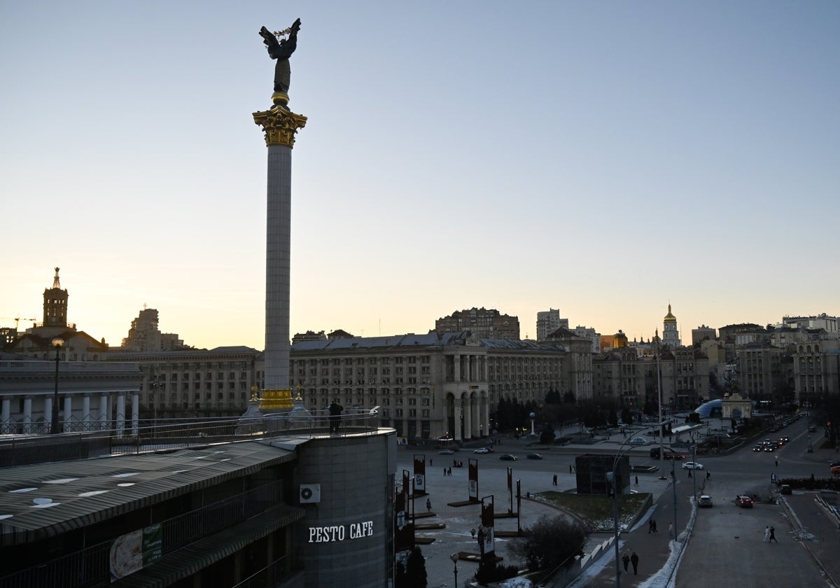 La ciudad de Kiev.