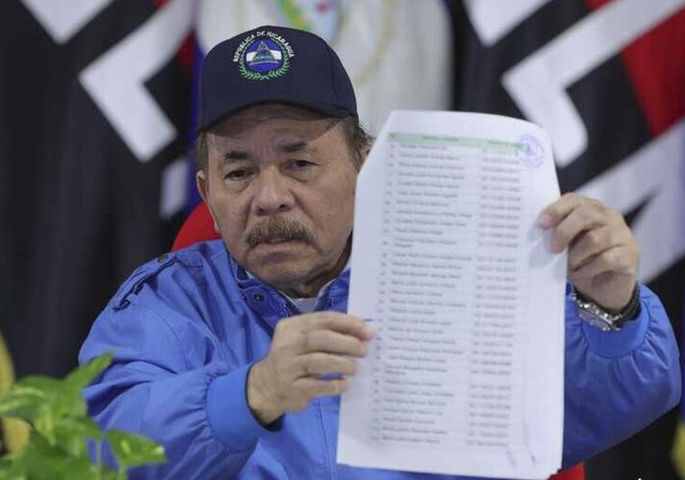 El régimen de Ortega despoja de su nacionalidad a 94 nicaragüenses por «traición a la patria»