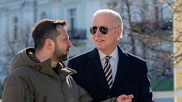 Visita de Biden a Ucrania