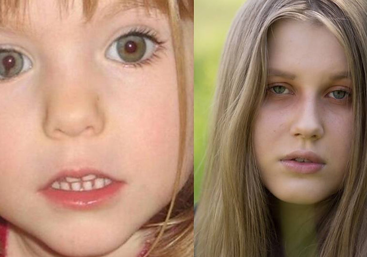 Madeleine McCann y Julia Faustyna