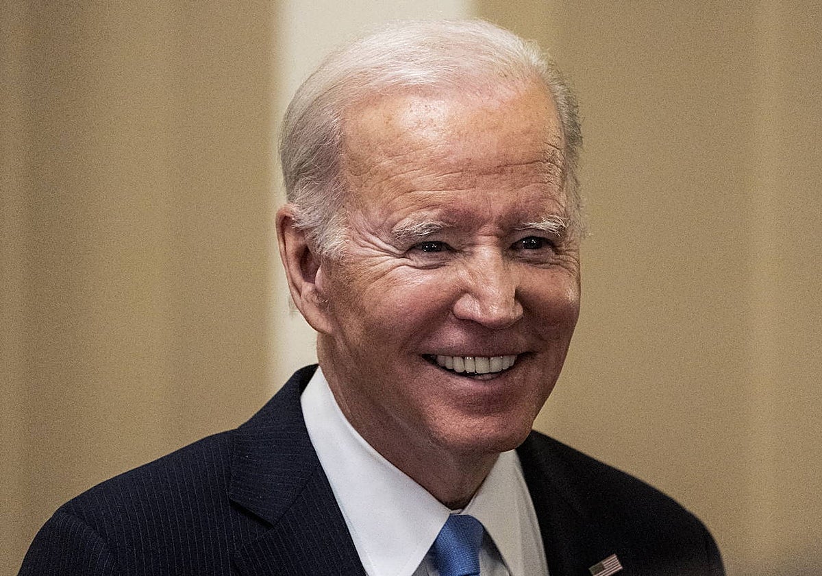 El presidente norteamericano, Joe Biden, en la Cámara de los Representantes