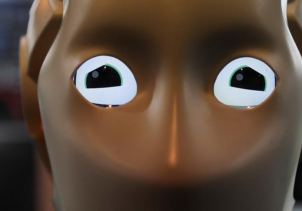 Robot de PAL Robotics durante el Mobile World Congress 2023