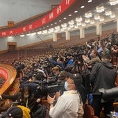 En la trastienda de la Asamblea Popular china: desacoplamiento mediático con Occidente y periodistas del Sur Global con gastos pagados