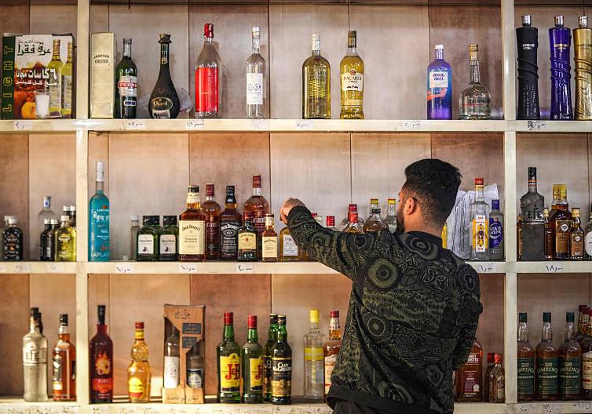 Una licorería de Bagdad