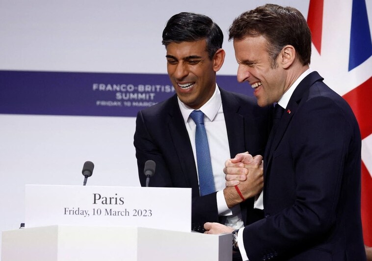 Francia y el Reino Unido refundan su 'entente cordial' enfocados en la inmigración y el desafío militar