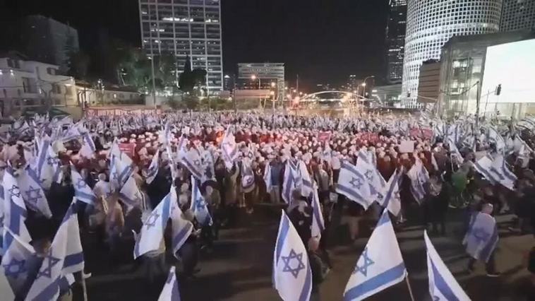 Nuevas protestas en Israel contra el gobierno de Netanyahu y el recorte de derechos a las mujeres