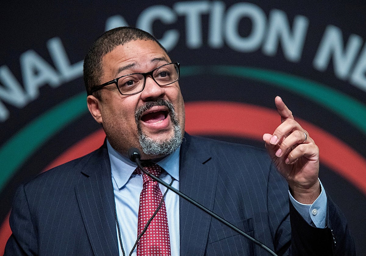 El fiscal del distrito de Manhattan, Alvin Bragg