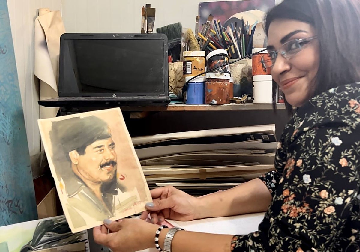 Los jóvenes recuerdan a Sadam