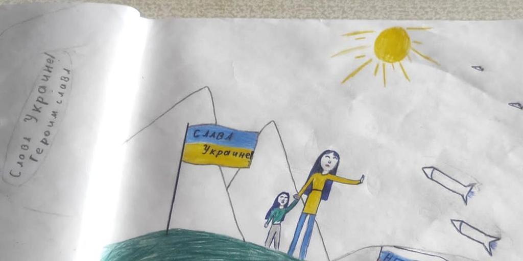 Masha, la niña rusa a la que han internado en un centro de menores por un dibujo contra la guerra
