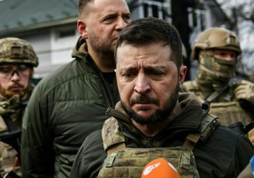 Zelenski dice que «nunca perdonaremos» a Rusia las atrocidades cometidas en Bucha