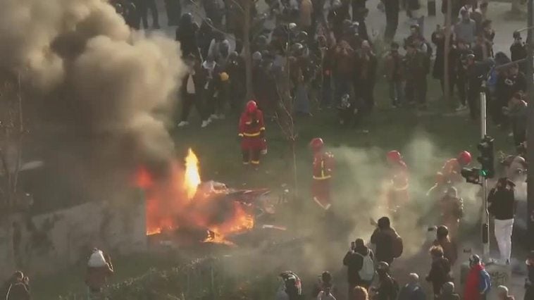 Más de 20 detenidos en una nueva jornada de protestas en Francia