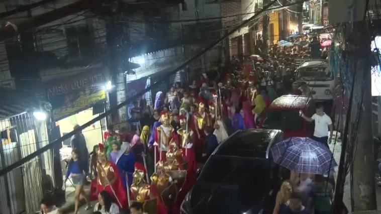 Las favelas de Brasil, escenario de la Pasión de Cristo