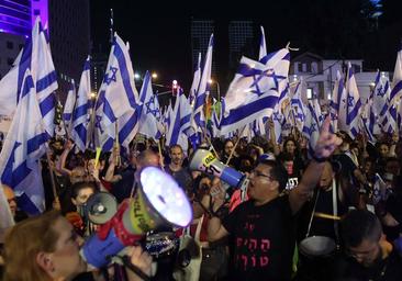 Protestas contra Netanyahu en plena escalada de tensión entre Israel y el sur del Líbano
