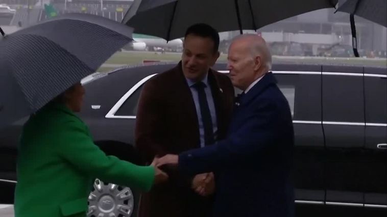 Biden se reúne con el primer ministro británico en Belfast para mostrar la buena relación entre ambos países