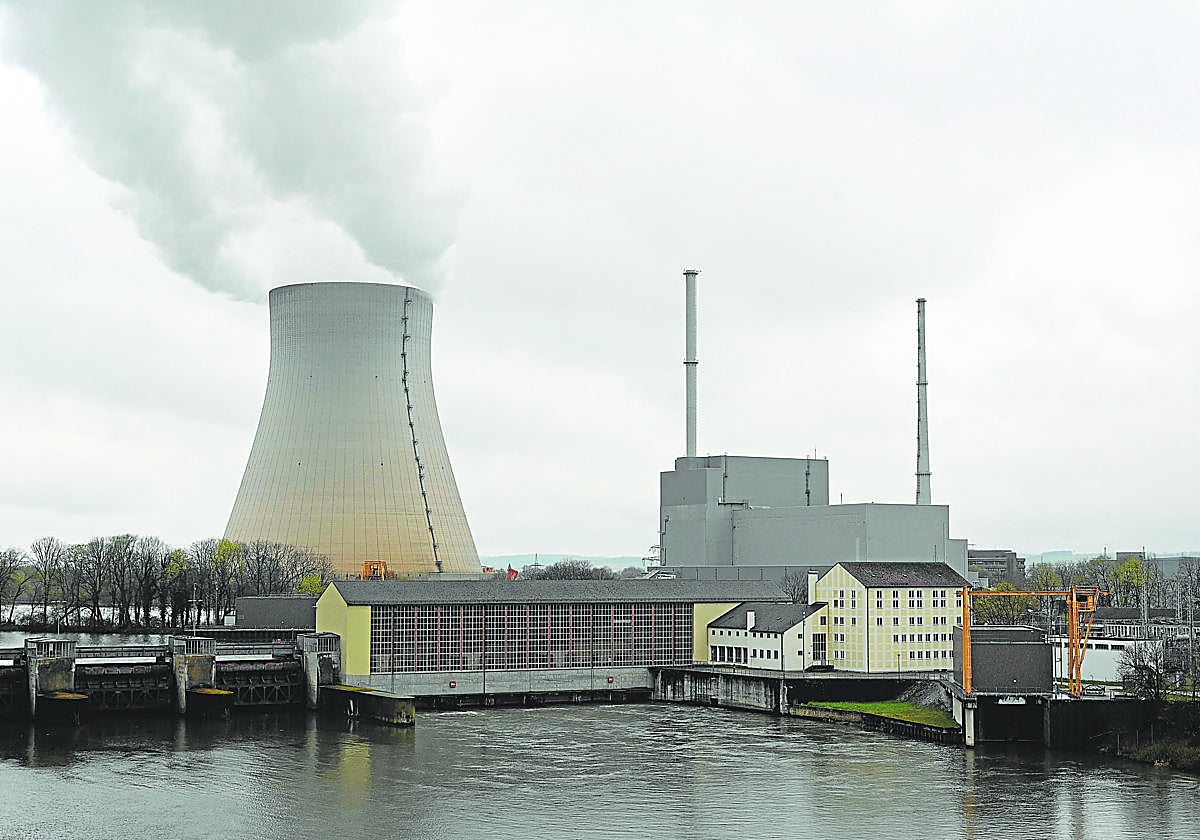 La planta con reactores nucleares en Landshut