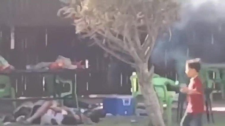Matanza en una piscina pública de México