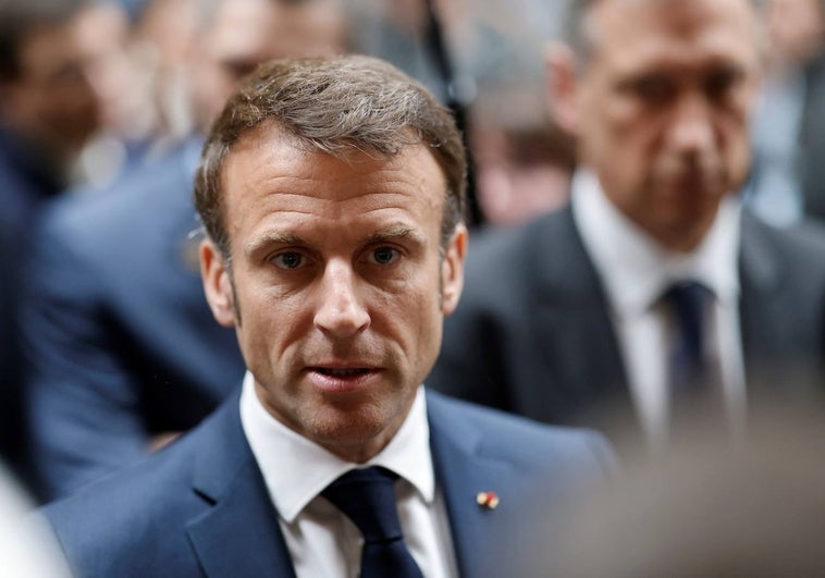 Macron responde a las protestas: «No son las cacerolas las que harán progresar a Francia»