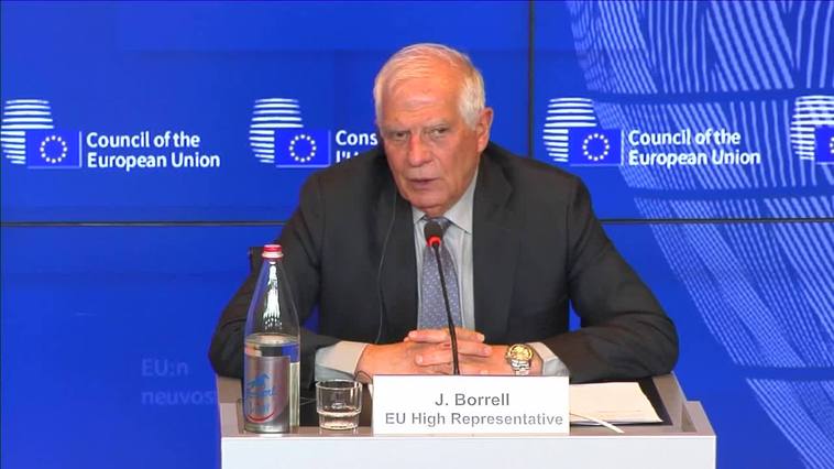 Borrell confirma mil misiles entregados a Ucrania y reconoce que UE está lejos de los objetivos