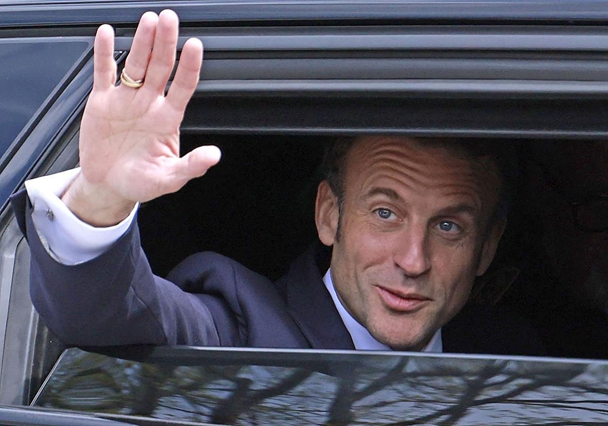 El primer ministro francés Emmanuel Macron.