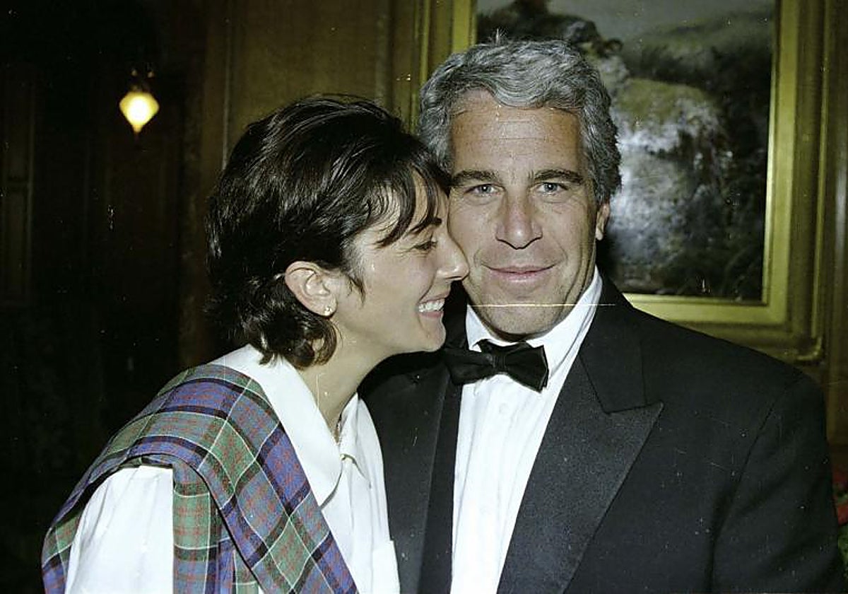 Jeffrey Epstein y Ghislaine Maxwell