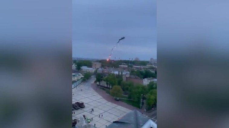 Heridas cinco personas tras un ataque con drones por parte de Rusia contra Kiev