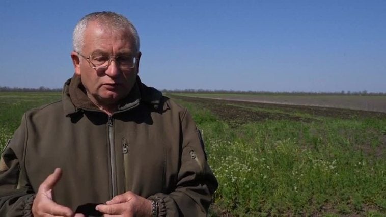 Los campos minados suponen un riesgo para la cosecha ucraniana