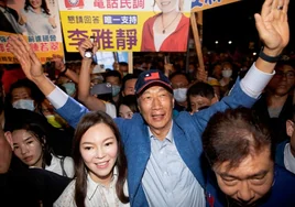 Terry Gou , el magnate afín a China que quiere presidir Taiwán