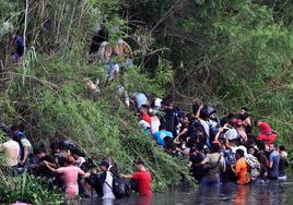 Situación crítica en la frontera entre EE.UU. y México ante el final del bloqueo a los inmigrantes