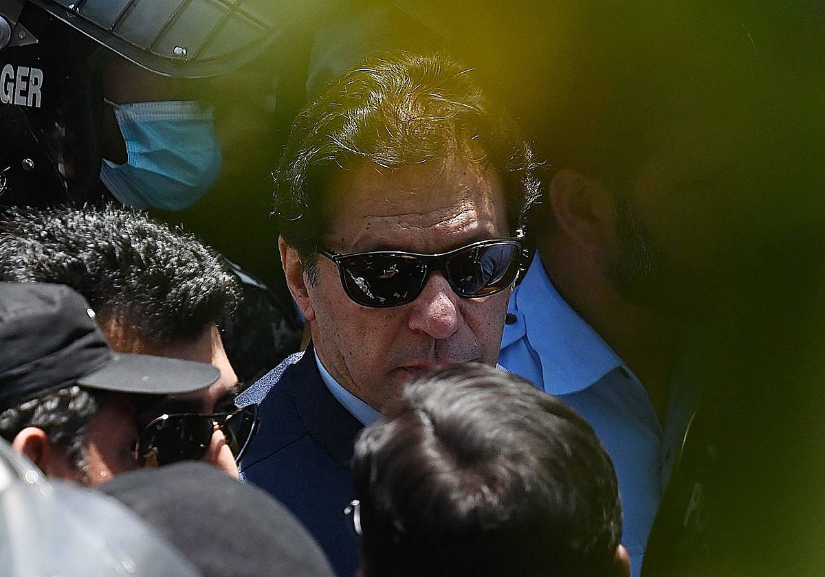 Imran Jan compareció en el Tribunal Superior de Islamabad