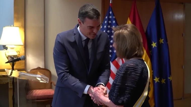 Así ha sido el primer acto oficial de Pedro Sánchez en Washington