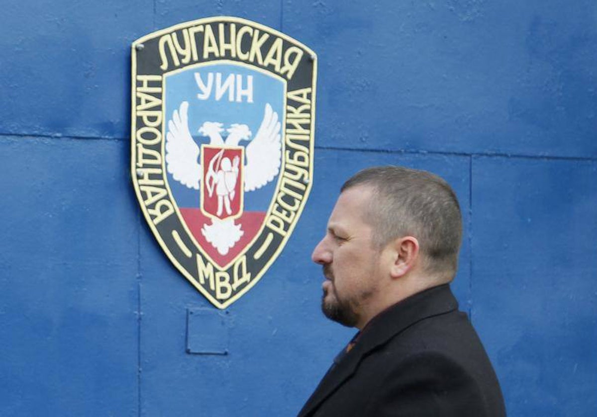 El ministro de Interior en funciones de la autoproclamada república de Lugansk, Ígor Kornet, en imagen de archivo