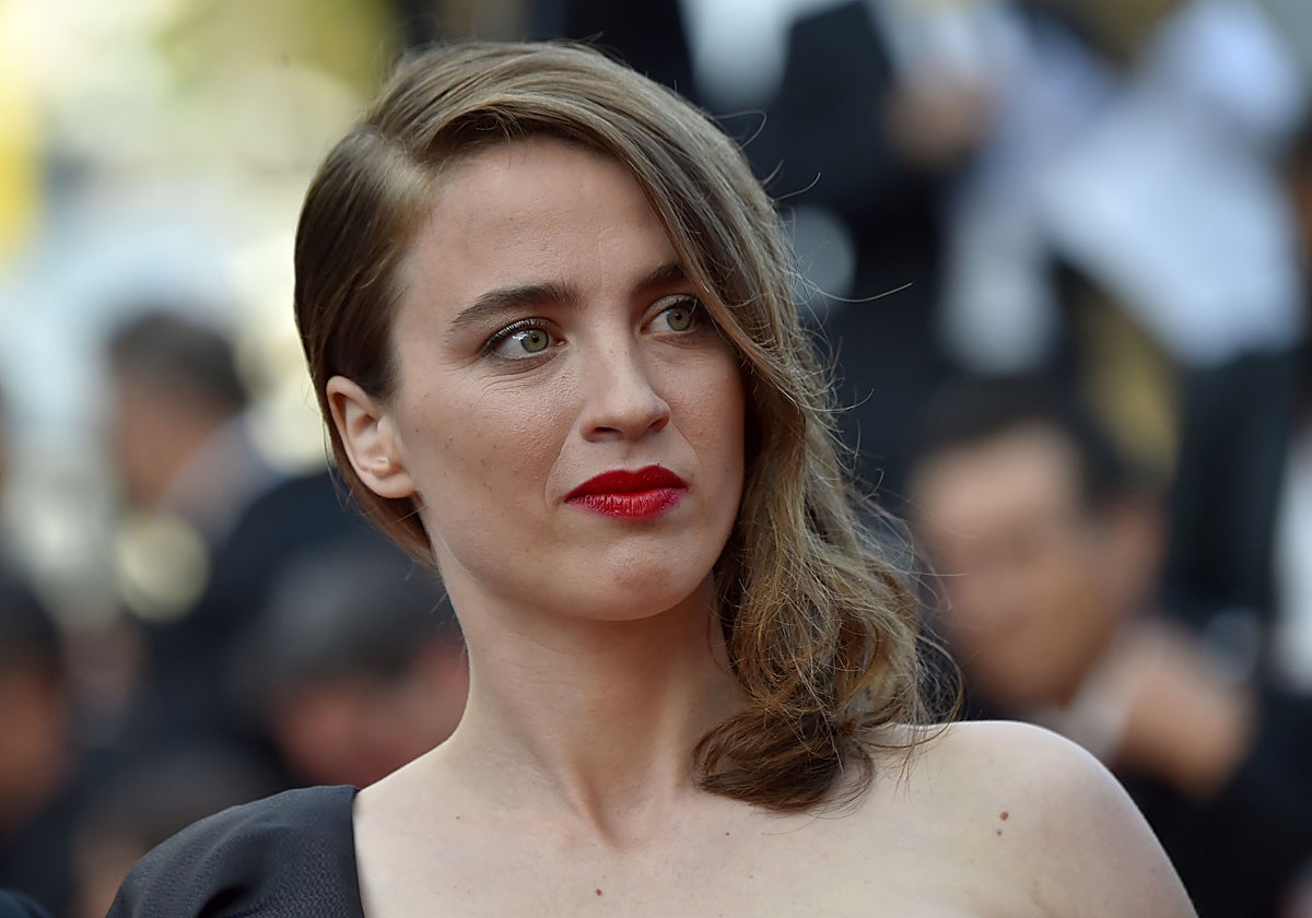 Adèle Haenel en la proyección de la película 'La chica desconocida'