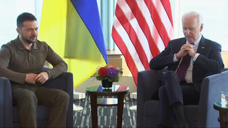 Biden acuerda con Zelenski un nuevo paquete de ayuda militar a Ucrania