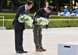 Zelenski en el G-7: «Las ruinas de Ucrania son como las que he visto en el museo de Hiroshima»