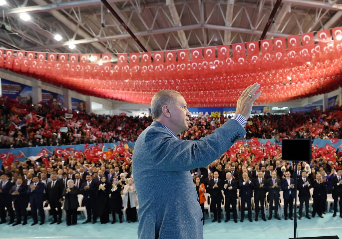 El presidente turco, Recep Tayyip Erdogan,