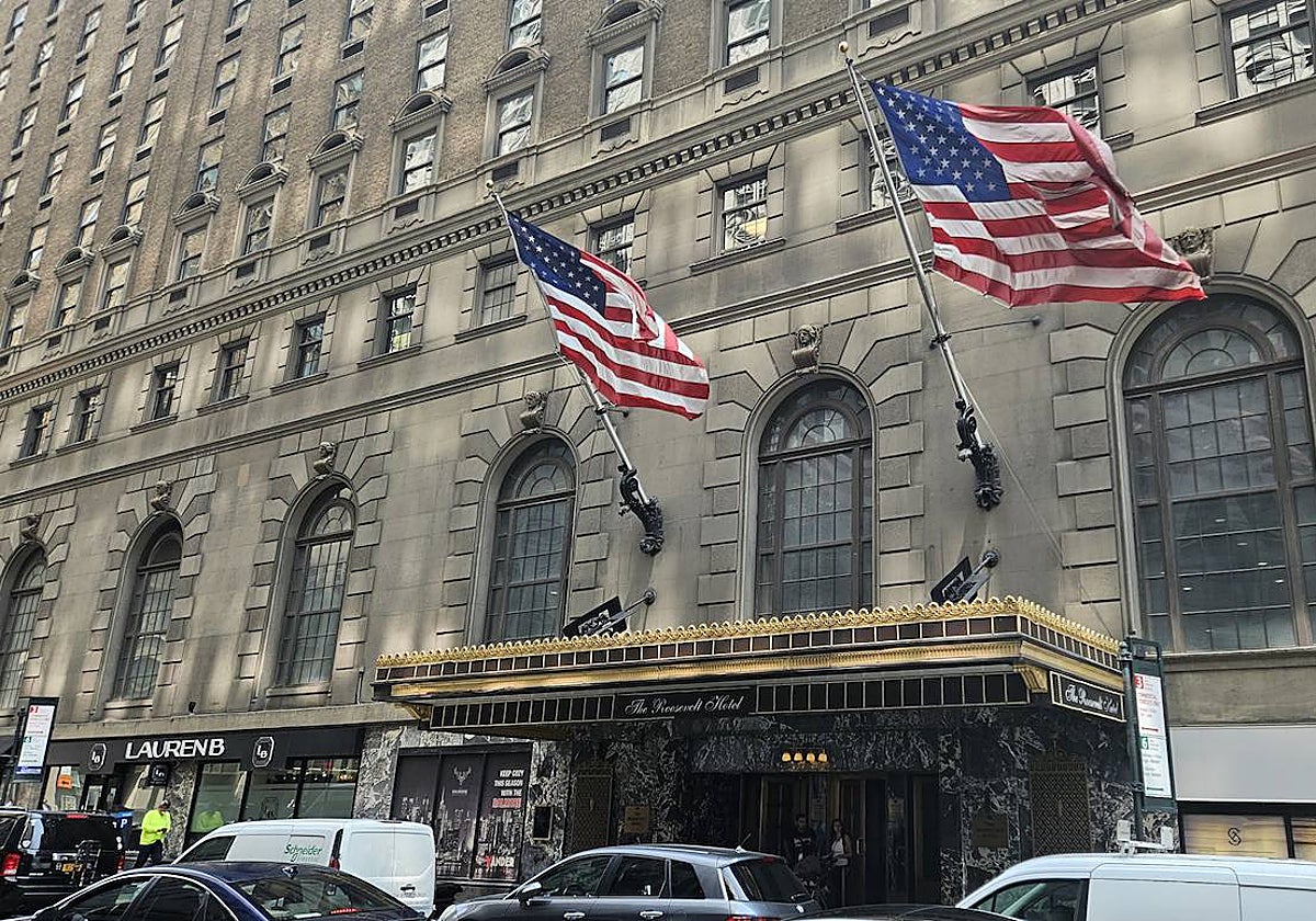 El histórico hotel Roosevelt