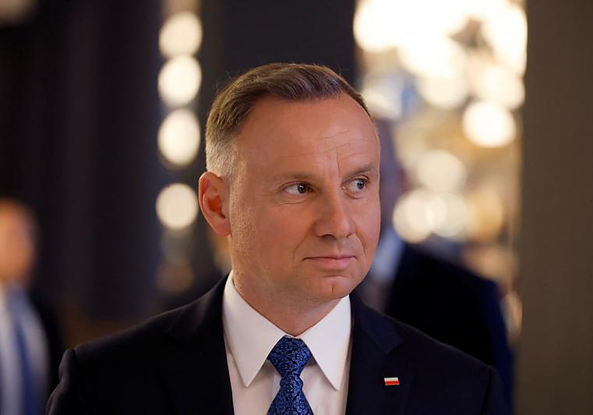 El presidente de Polonia, Andrzej Duda