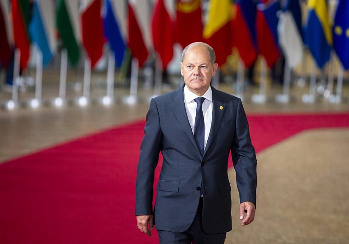 El canciller alemán Olaf Scholz