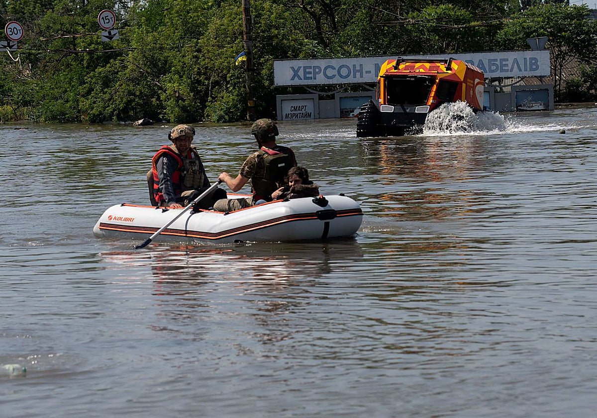 Evacuación de Jersón