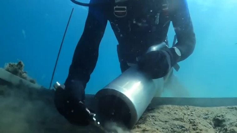 Se descubren restos de una carretera bajo el mar Adriático