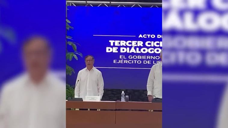 El Gobierno de Colombia y el ELN acuerdan un alto el fuego bilateral a nivel nacional