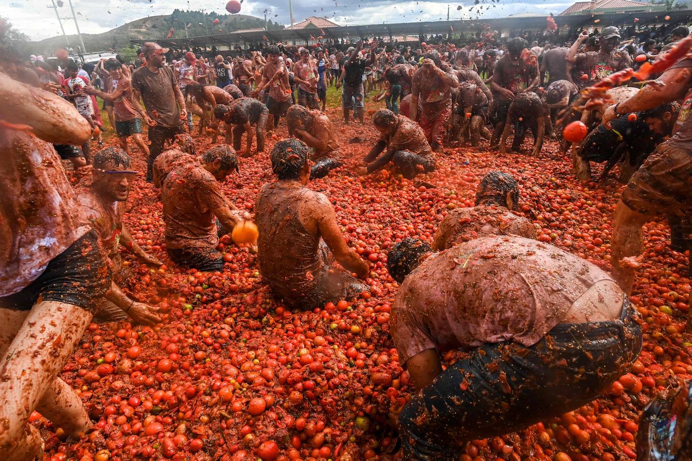 La gran festividad española se toma las calles de Sutamarchán, en Colombia. 