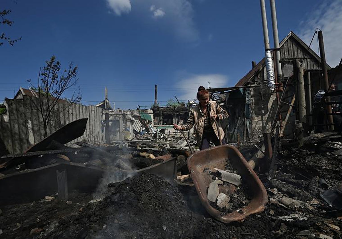 Los residentes de Zaporiyia resistiendo a los ataques rusos
