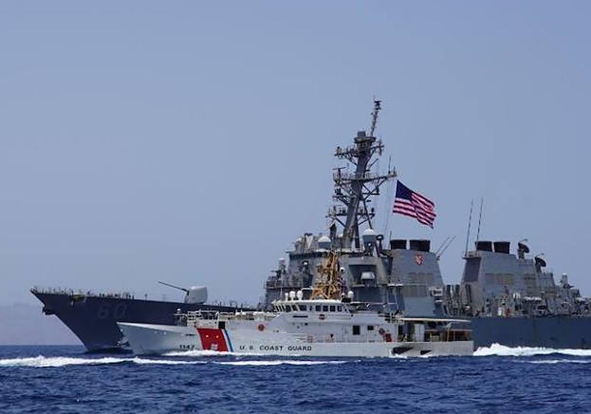 Barcos de la Guardia Costera
