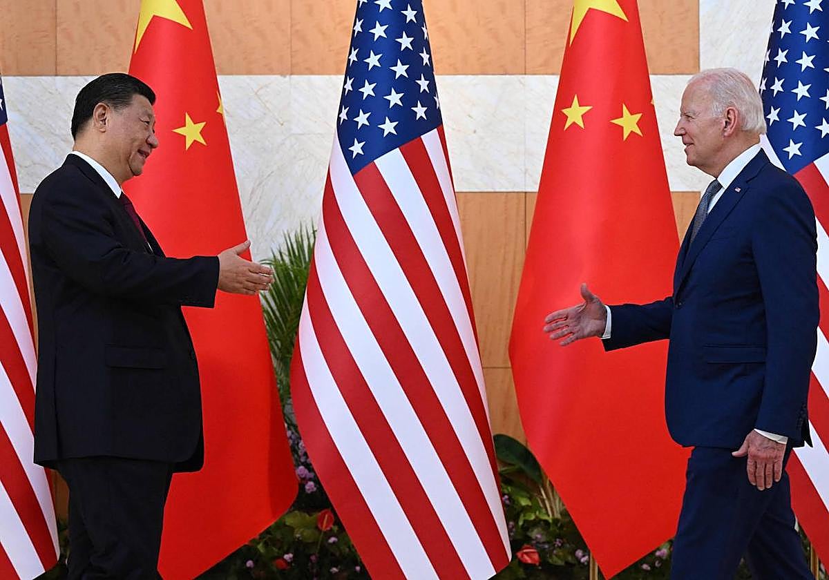 Biden con Xi Jinping