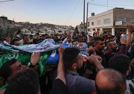 Un tiroteo en Cisjordania deja cuatro muertos un día después de la incursión de las fuerzas israelíes