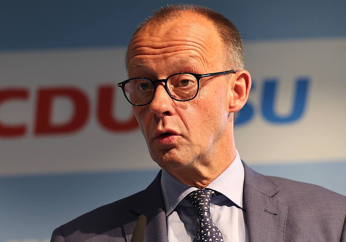 El líder de la CDU, Friedrich Merz